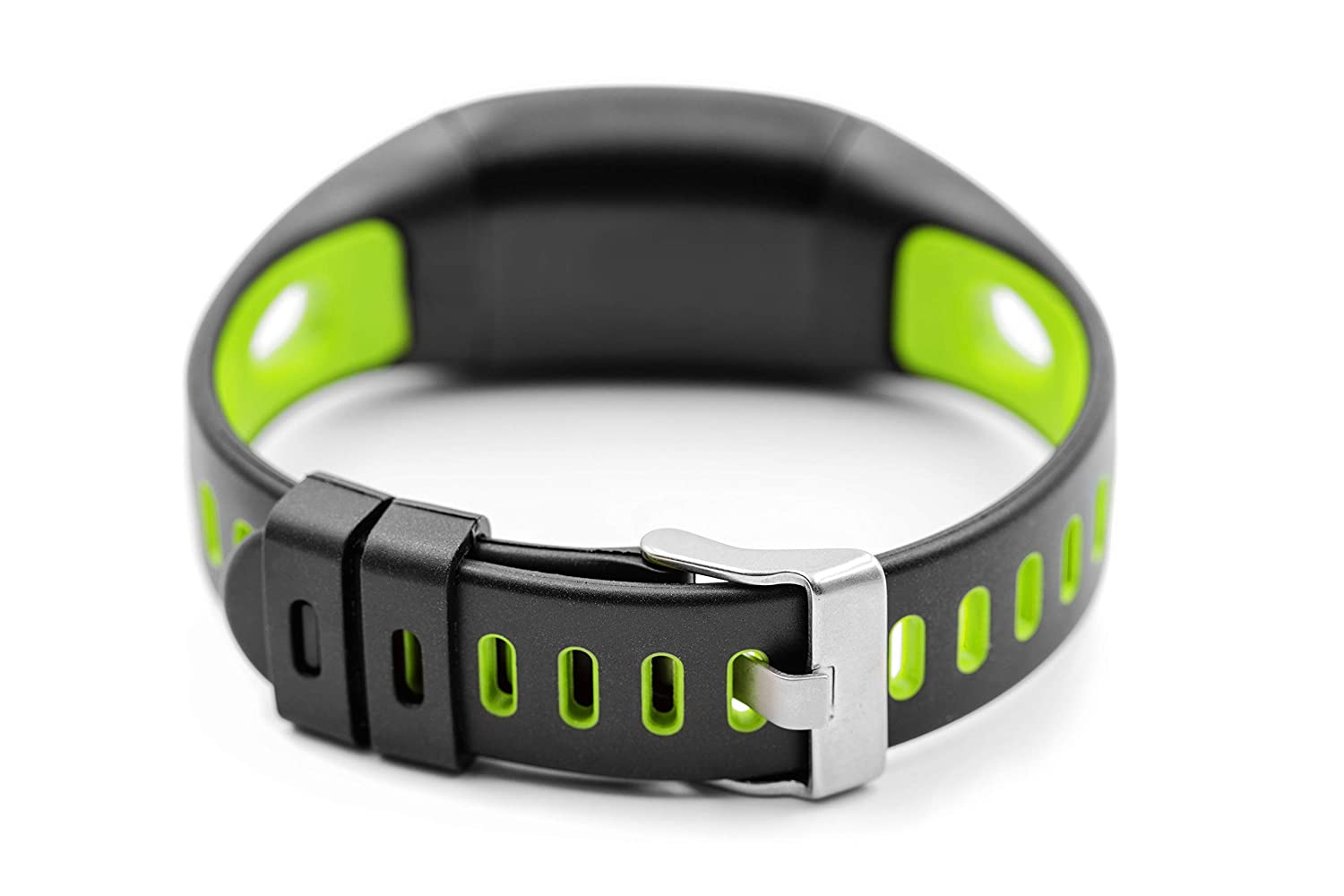 Pokemon Go Plus + TCHA Evolve LED Touch Wristband - Auto Catch & Spin Pokestops - Compatible with iPhone & Android - Green/Black - Perfect for Trainers on the Go