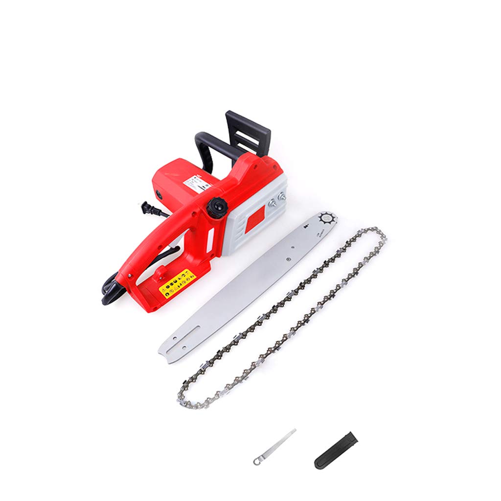 16-Inch Electric Chainsaw - High-Power Logging Saw with Sharp Hardened Steel Blade | Durable & Wear-Resistant for Wood Cutting, Tree Trimming, Firewood & DIY Projects | Perfect for Home, Garden & Outdoor Use