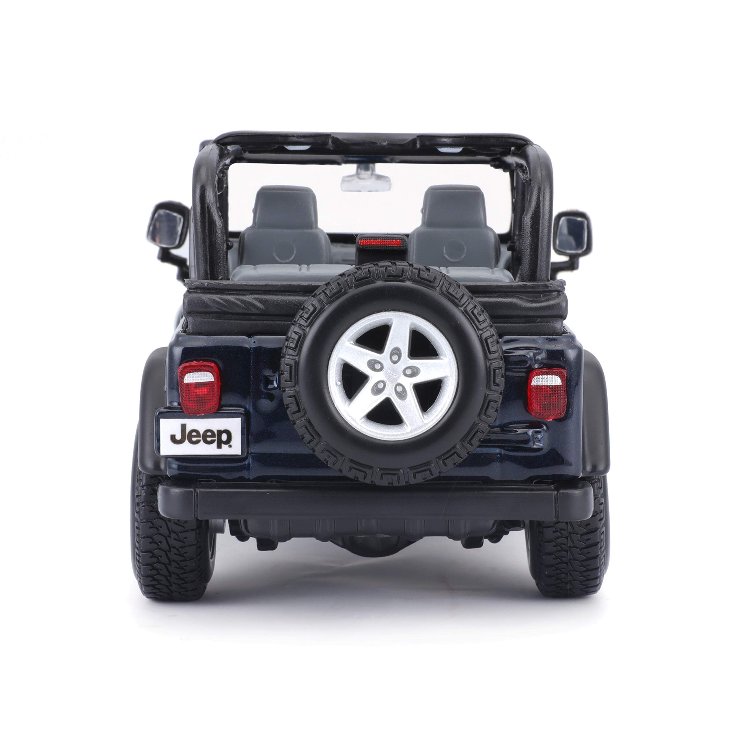 Maisto 1:27 Scale Jeep Wrangler Rubicon Diecast Model Car - Collectible Toy Vehicle for Adults & Kids (Colors May Vary) - Perfect for Display, Gifts, and Car Enthusiast Collections