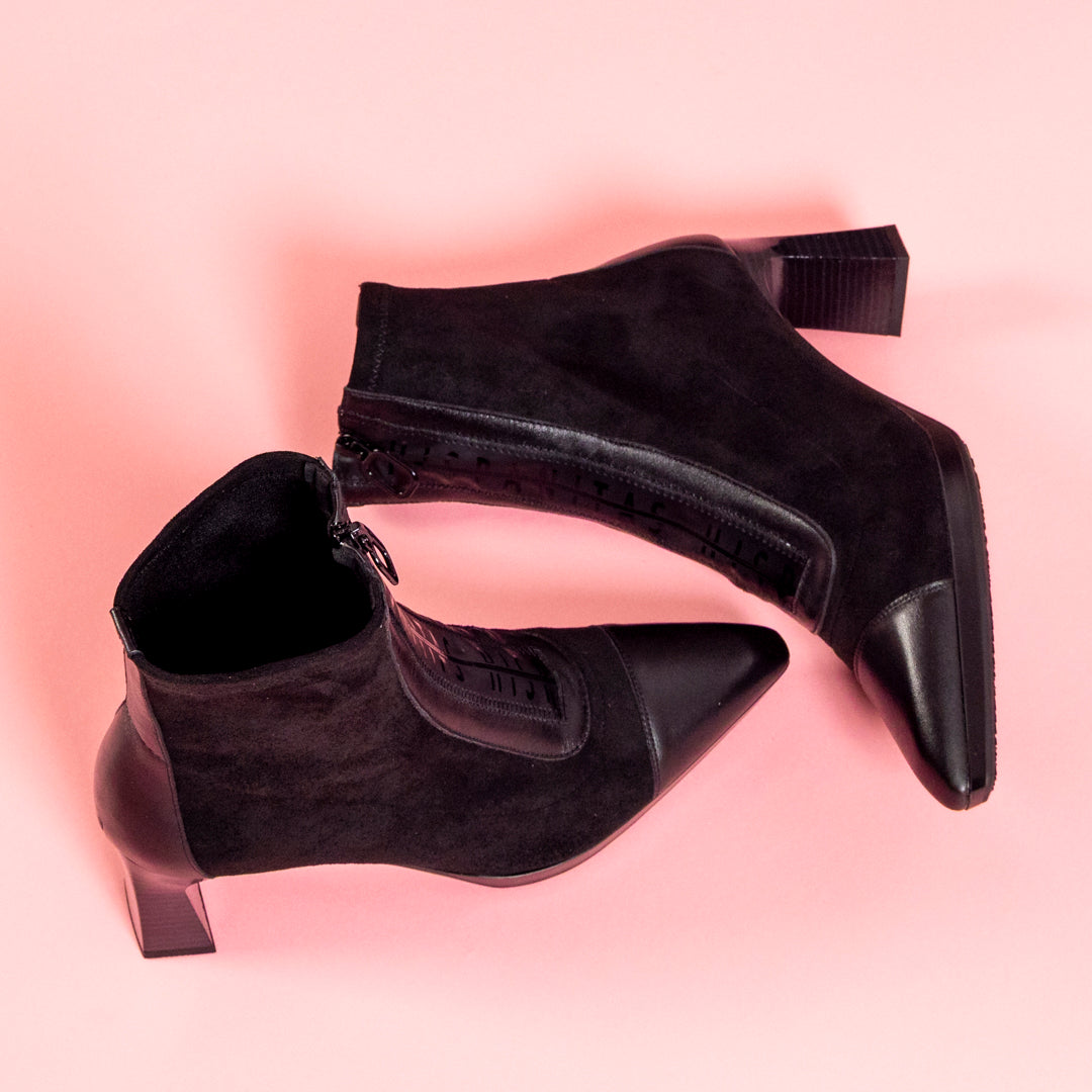 Hispanitas 243714 Black Women's Comfortable Flats - Perfect for Work, Office & Casual Wear