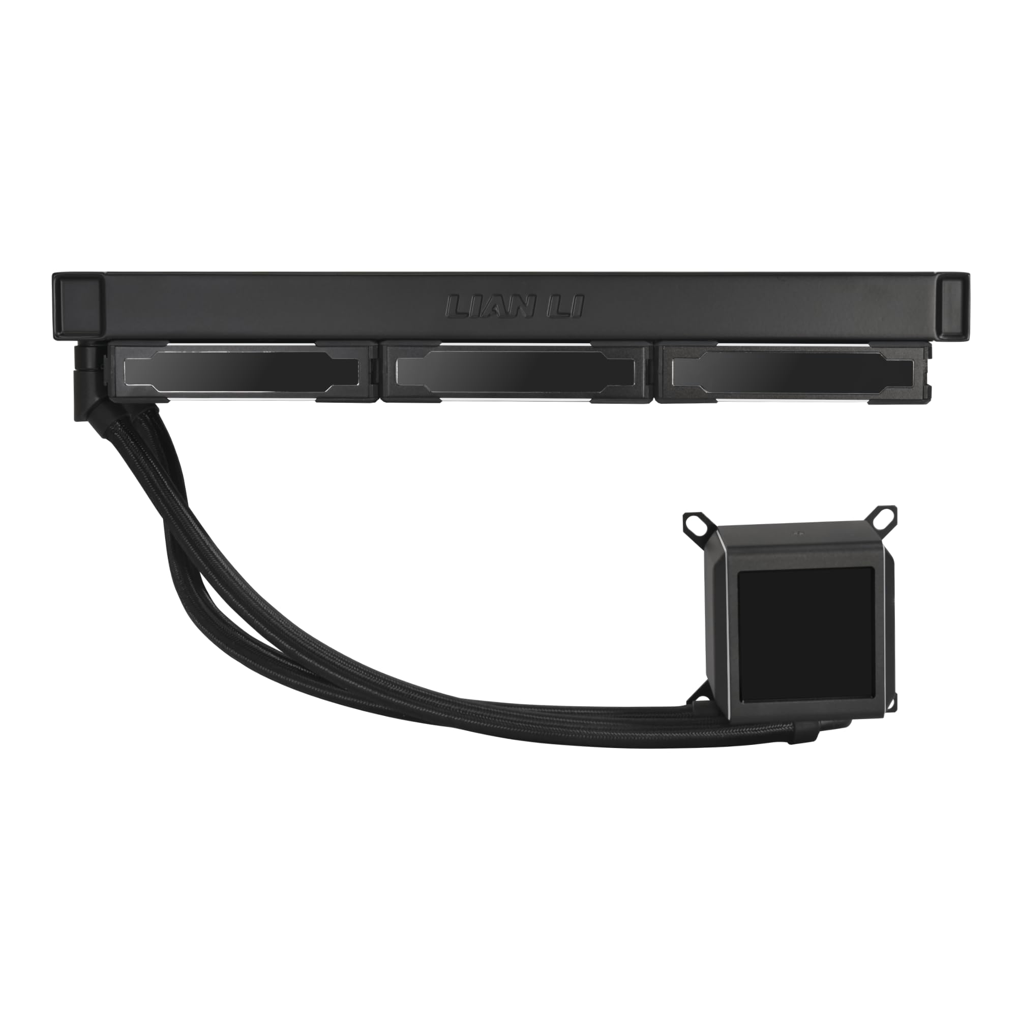 Lian Li GA II LCD 360MM AIO Liquid CPU Cooler - 8th Gen Asetek Pump - 2.88