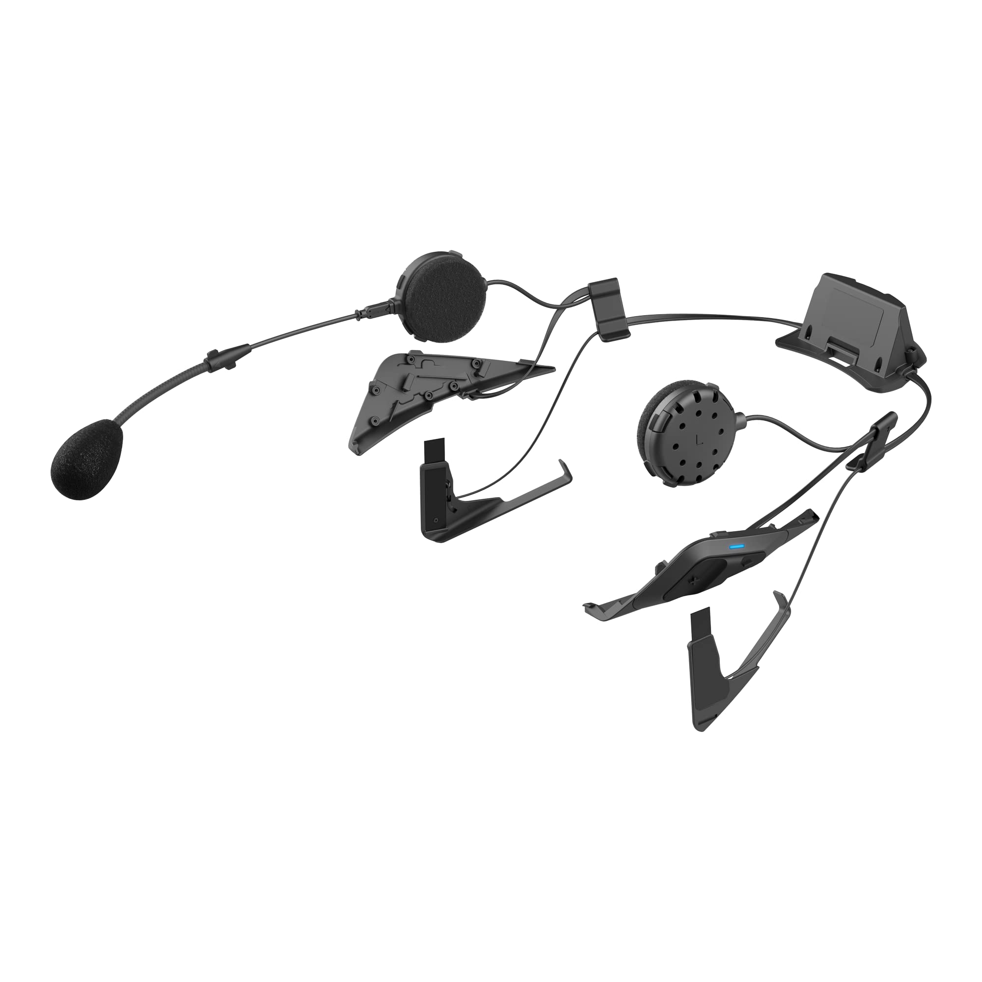 Sena Adult Srl Mesh Bluetooth Communication System for SHOEI Helmets - Black, One Size US - Perfect for Motorcycle Riders, Group Intercom & Hands-Free Calls