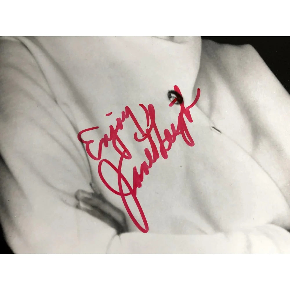Janet Leigh Autographed 8x10 Photo - JSA Certified COA - Psycho & Manchurian Candidate Movie Memorabilia - Perfect for Collectors, Fans & Home Theater Decor