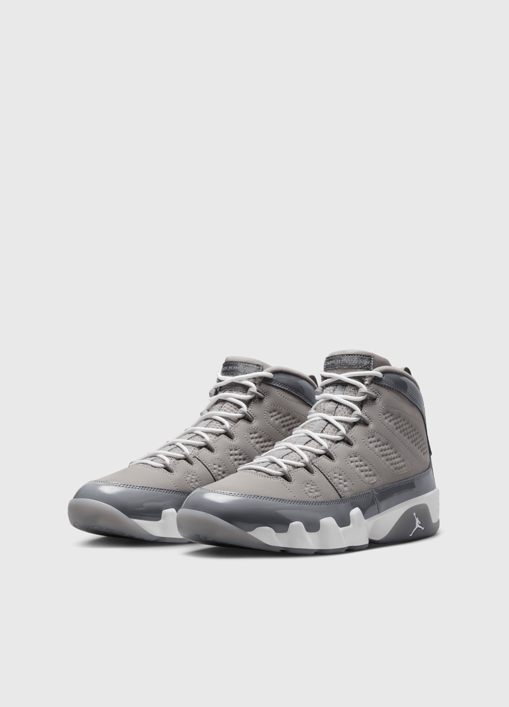 Air Jordan 9 Retro 'Cool Grey' Basketball Shoes - Men's High-Top Sneakers for Casual Wear & Street Style