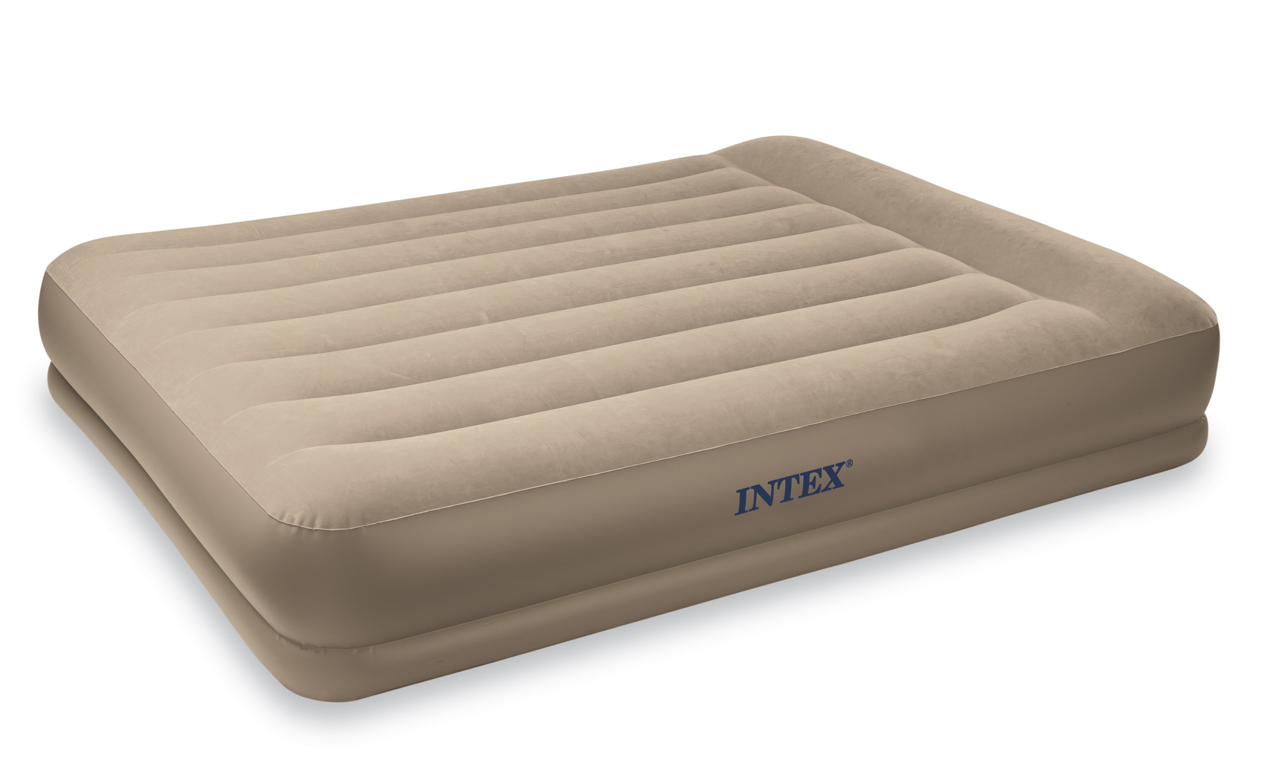 Intex Twin Mid-Rise Airbed with Built-in Pillow & Electric Pump - 13.75