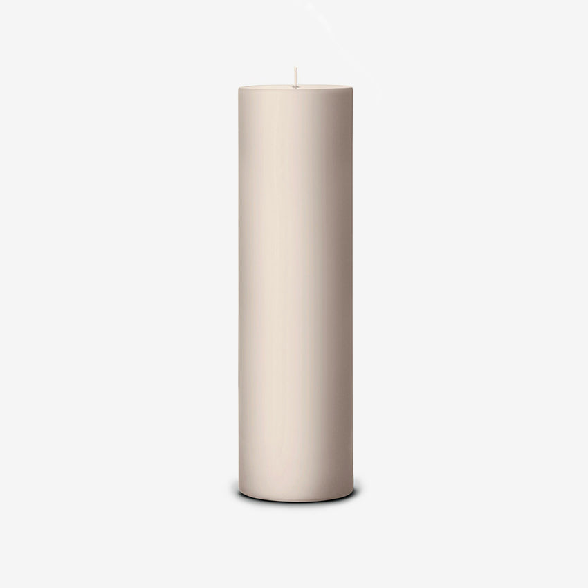 Ester & Erik 7cm Diameter Pillar Candles for Home Decor, Weddings, and Romantic Ambiance - Scented or Unscented Options Available