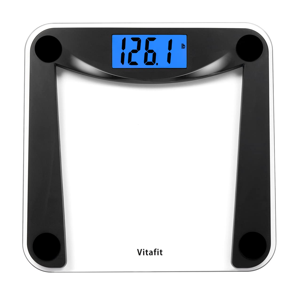 Vitafit Digital Body Weight Scale - High Precision Bathroom Scale with LCD Display & Pocket Scale for Kitchen, Jewelry, and Travel - Perfect for Home, Gym, and On-the-Go Use
