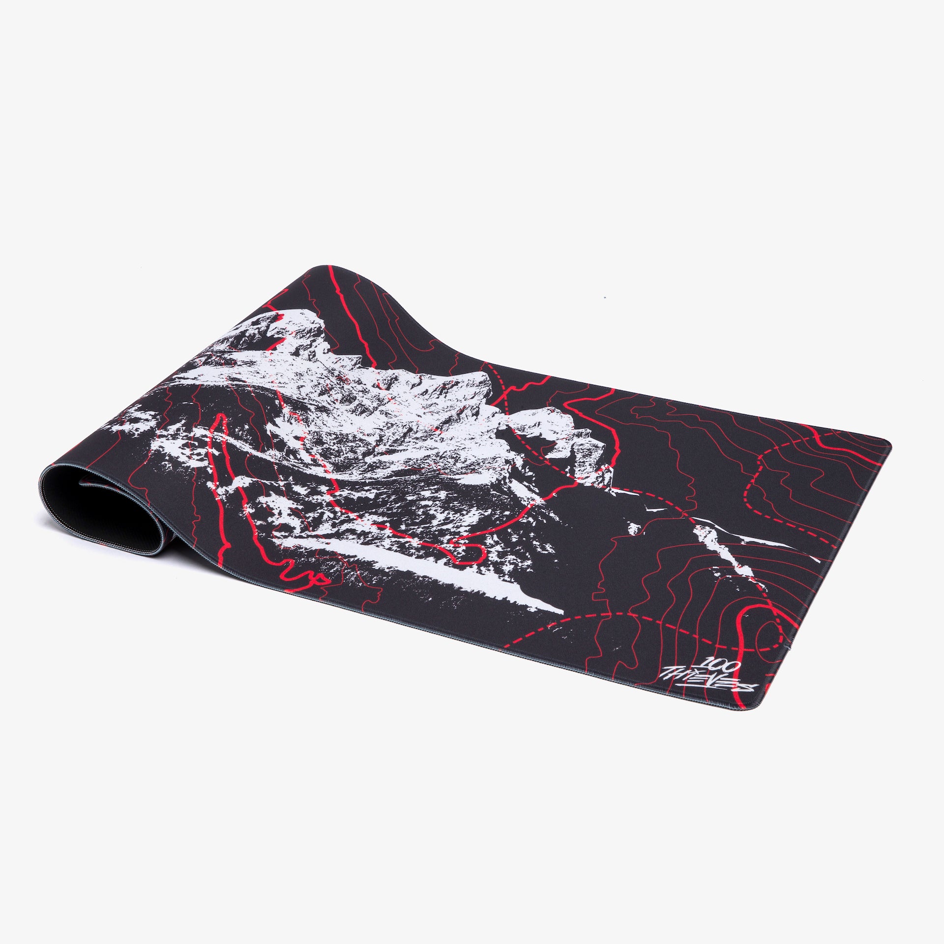 100T x HG Mercury XL Gaming Mouse Pad - Large Non-Slip Surface for PC, Mac & Console Gamers - Perfect for FPS, MOBA & Esports Gaming Sessions