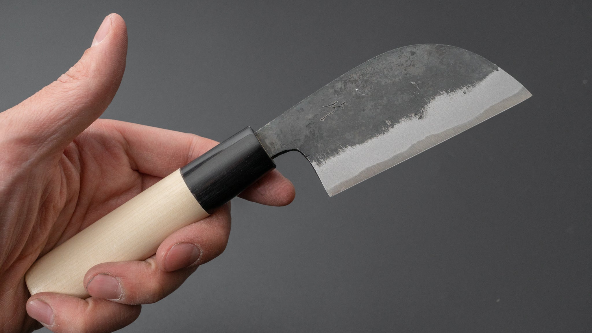 Hitohira Tosa Kurouchi White #2 Paring Knife 80mm - Japanese High Carbon Steel Blade with Ho Wood Handle - Perfect for Peeling, Slicing & Precision Kitchen Tasks