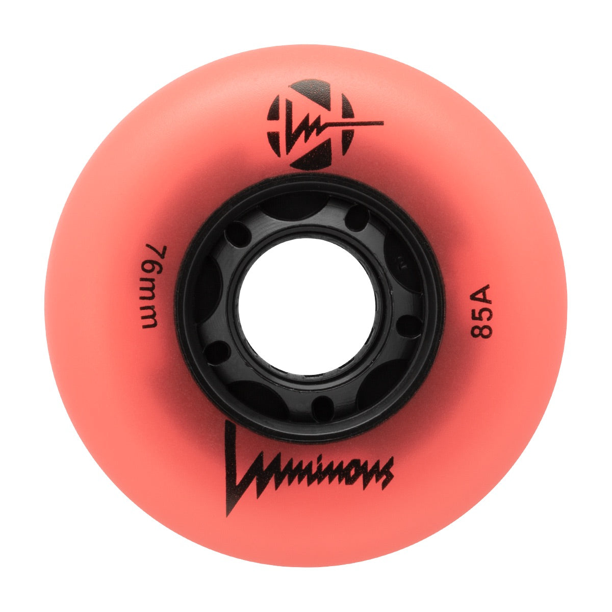 Luminous LED Inline Wheels 76mm - Pack of 4 for Night Skating, Rollerblading & Outdoor Sports - High Visibility Safety Lights for Kids & Adults