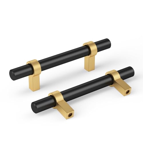 Black & Matte Gold