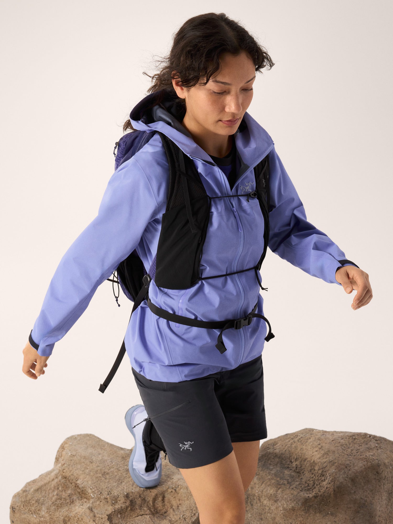 Beta Jacket for Women - Lightweight Waterproof Windbreaker - Perfect for Hiking, Running & Outdoor Adventures | X000007702