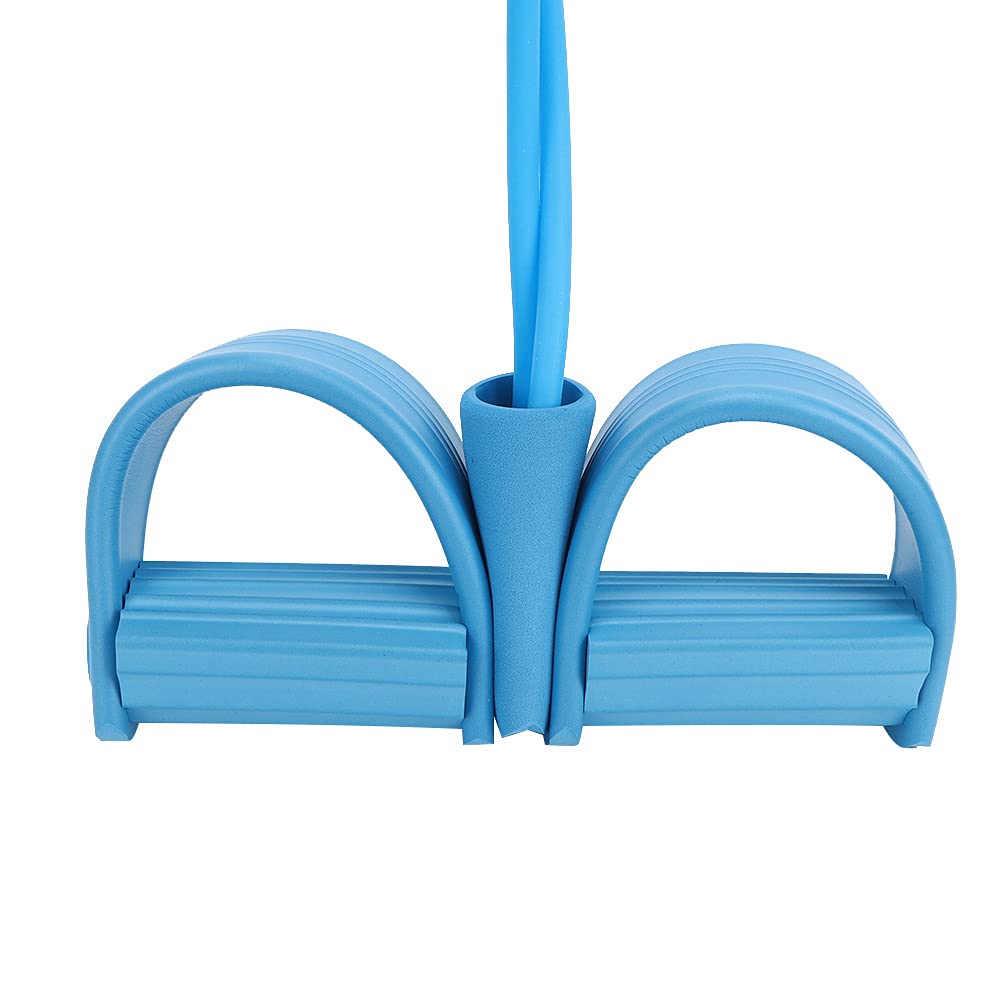 2-Tube Fitness Ankle Puller Yoga Resistance Bands - Multifunctional Workout Trainer for Women - Tension Ropes for Body, Abdomen, Waist, Arm & Tummy Exercise - Perfect for Home Gym, Yoga, Pilates & Stretching Routines