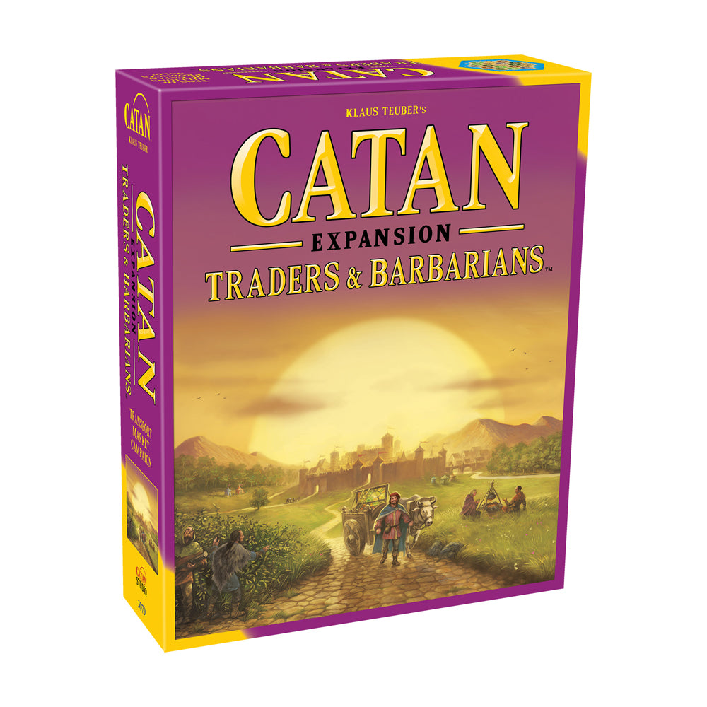 Catan Board Game Expansion - Traders & Barbarians | Strategy Game for Adults & Family | Enhance Your Catan Experience with New Scenarios & Challenges | Perfect for Game Nights & Family Gatherings