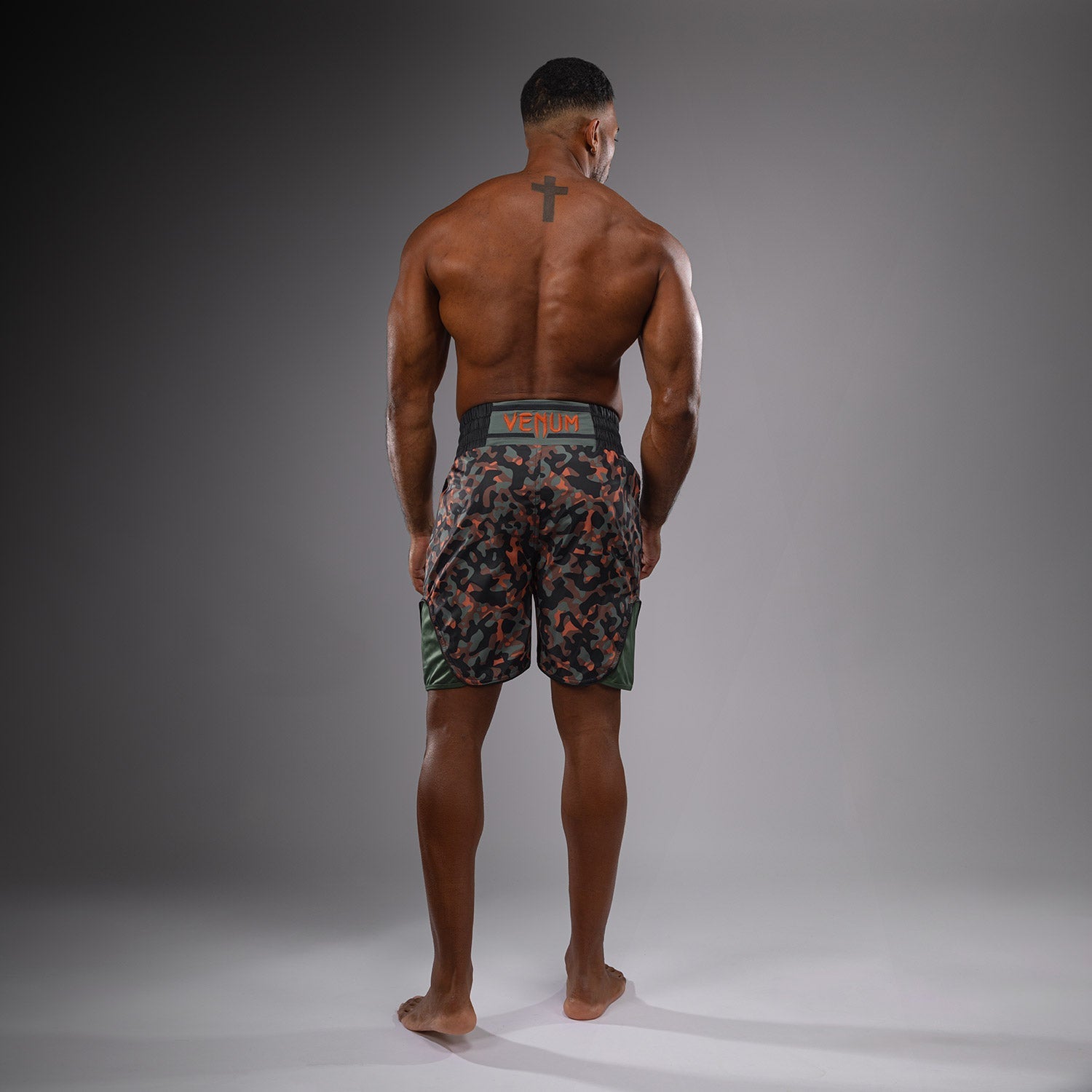 Venum Jungle Ops Boxing Shorts for Men - Canyon Camo MMA Fight Shorts - Lightweight & Breathable Training Shorts for Boxing, MMA, Muay Thai & Fitness Workouts