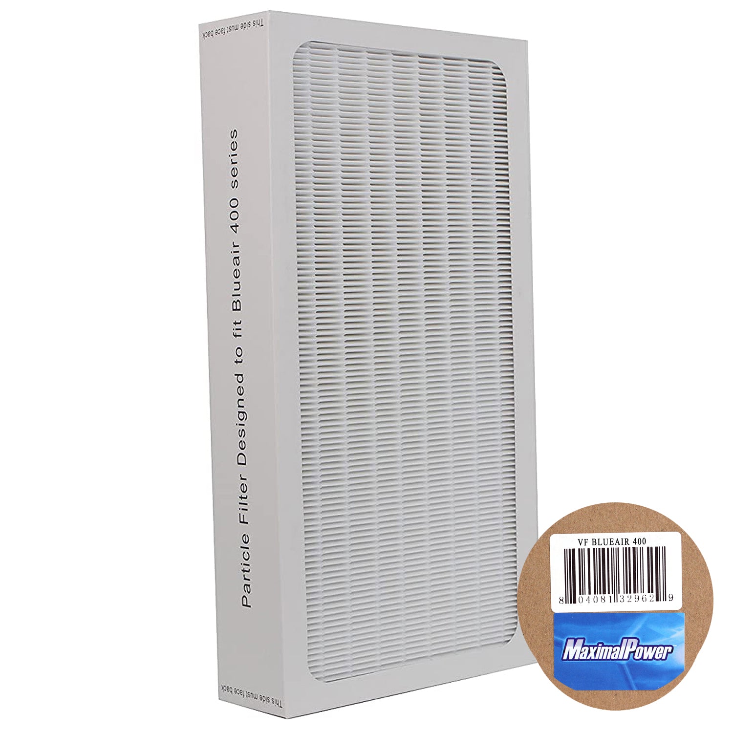 Blueair 400 Series HEPA Replacement Filter - Compatible with Blueair 400, 403, 405 Air Purifiers | High Efficiency Air Purification for Allergies, Dust & Pet Dander | Perfect for Home, Office & Nursery Use