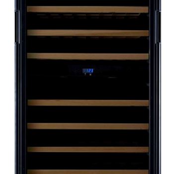 Brandt CB377V 153 Bottle Capacity Wine Cooler Refrigerator - Perfect for Home, Restaurant, and Wine Storage Collection