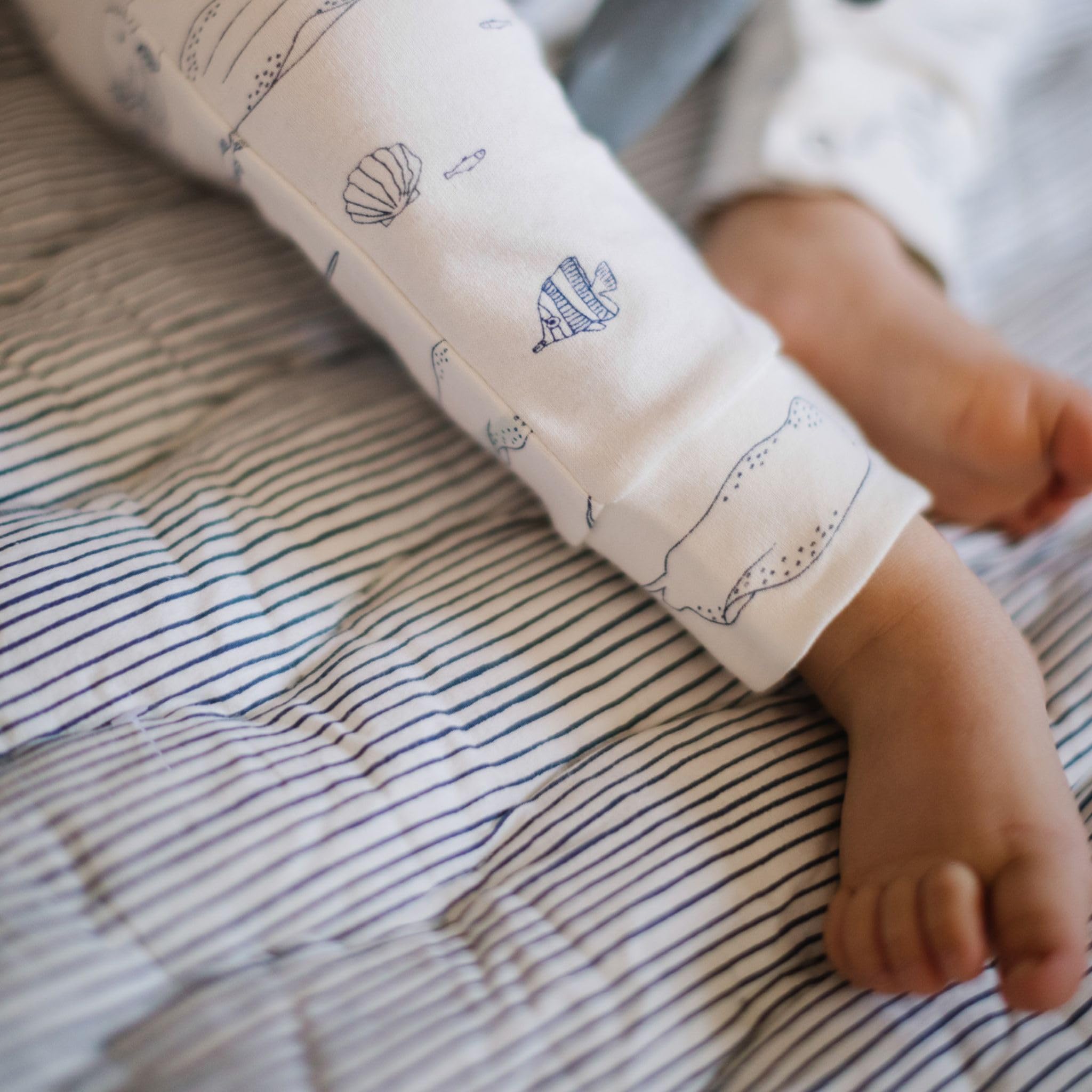 Non-Toxic Baby Play Mat with Ocean Theme - Soft & Safe Floor Activity Mat for Infants & Toddlers - Perfect for Crawling, Tummy Time & Early Learning at Home