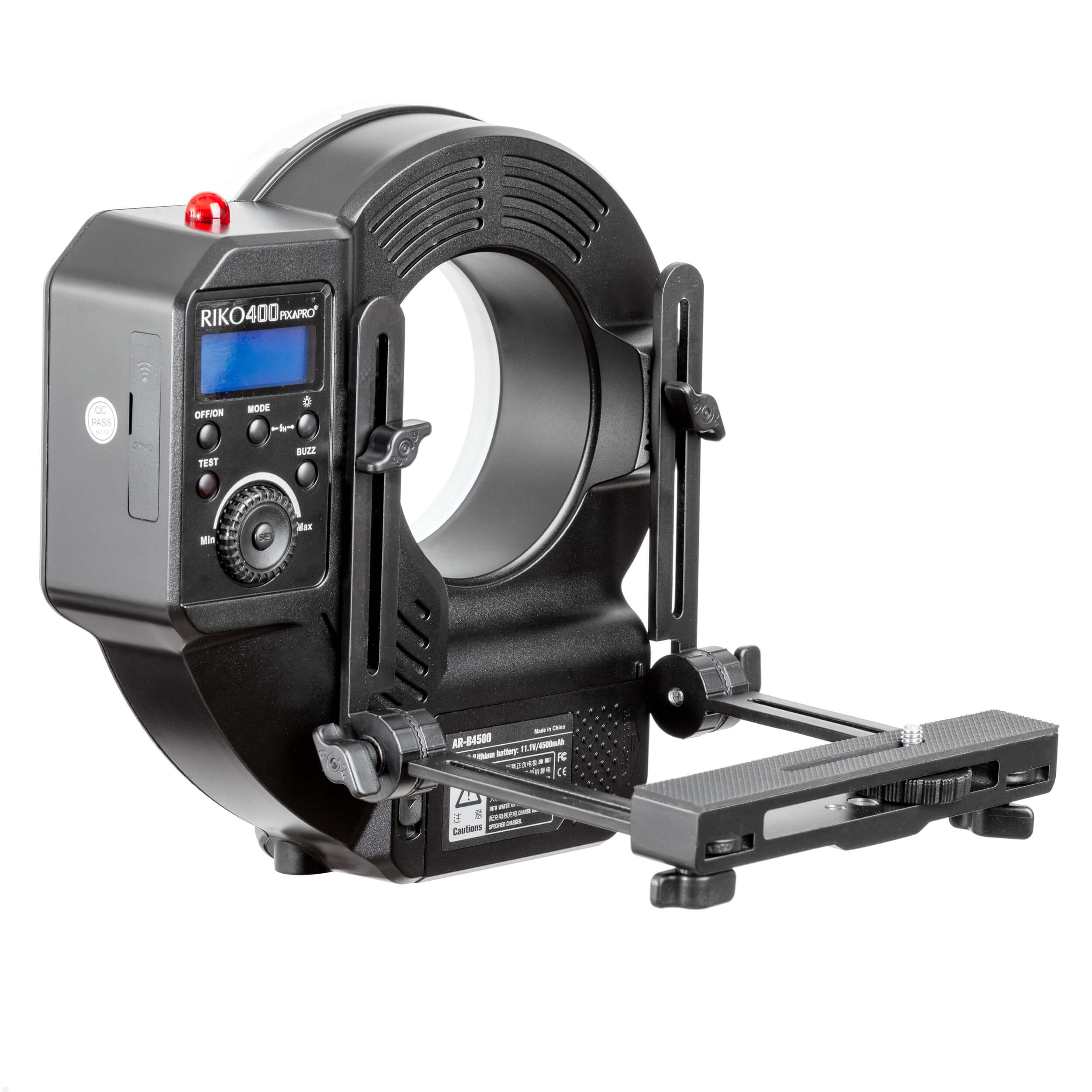 RIKO400 400Ws Professional Daylight Ring Flash for Studio Photography - Compatible with Godox AR400 - Perfect for Portrait, Macro & Fashion Photography