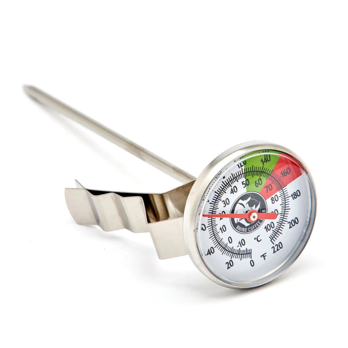 Premium Digital Meat Thermometer for Grilling, BBQ, and Cooking - Instant Read Food Thermometer with Backlit LCD Display - Perfect for Steak, Chicken, Turkey, and Seafood (Rhino Steaming Thermometer)