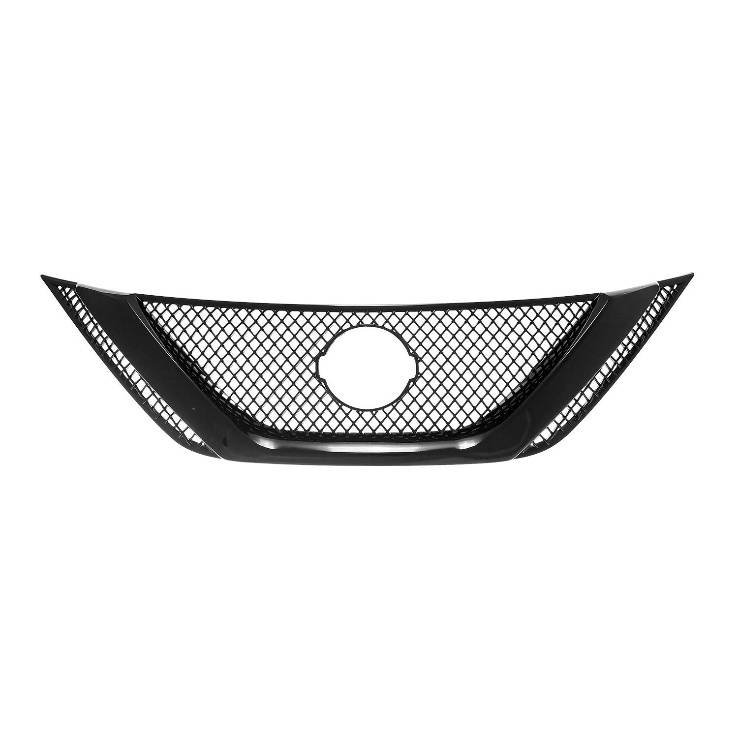 Gloss Black Grille Overlay for Nissan Sentra 2016-2019 | Front Grille Cover | Upgrade Car Exterior Style for Sedan & Daily Commute