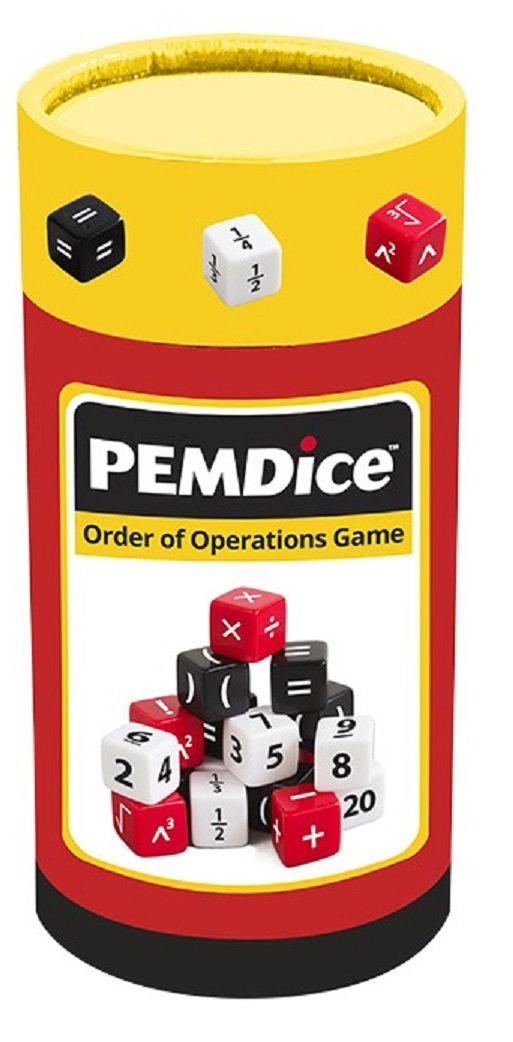 Didax PEMDice Math Game - Fun Educational Order of Operations Activity for Kids & Classroom Learning - Perfect for Homeschool, Elementary School, and STEM Practice