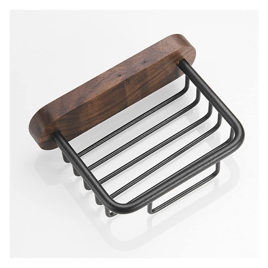 BAIHOGI Wall Mounted Soap Holder - No Drill Aluminum Soap Dish for Bathroom, Shower & Kitchen - Rustproof Bar Soap Tray with Sponge Holder - Perfect for Sink, Countertop & Shower Organization