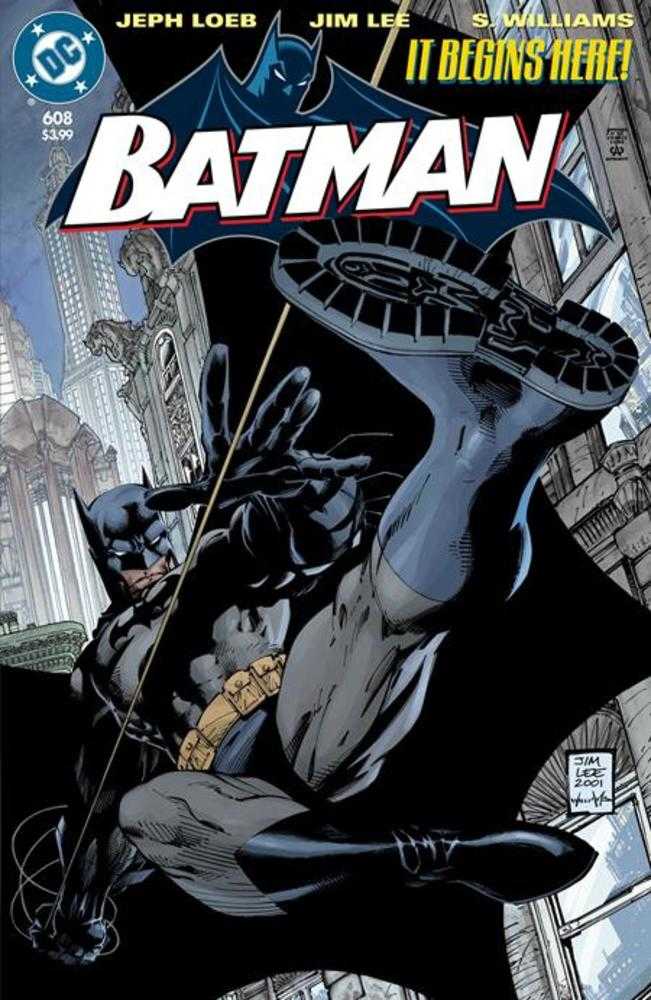 Batman #608 Facsimile Edition - Jim Lee Cover A | DC Comics Collectible | Perfect for Superhero Fans & Comic Book Displays