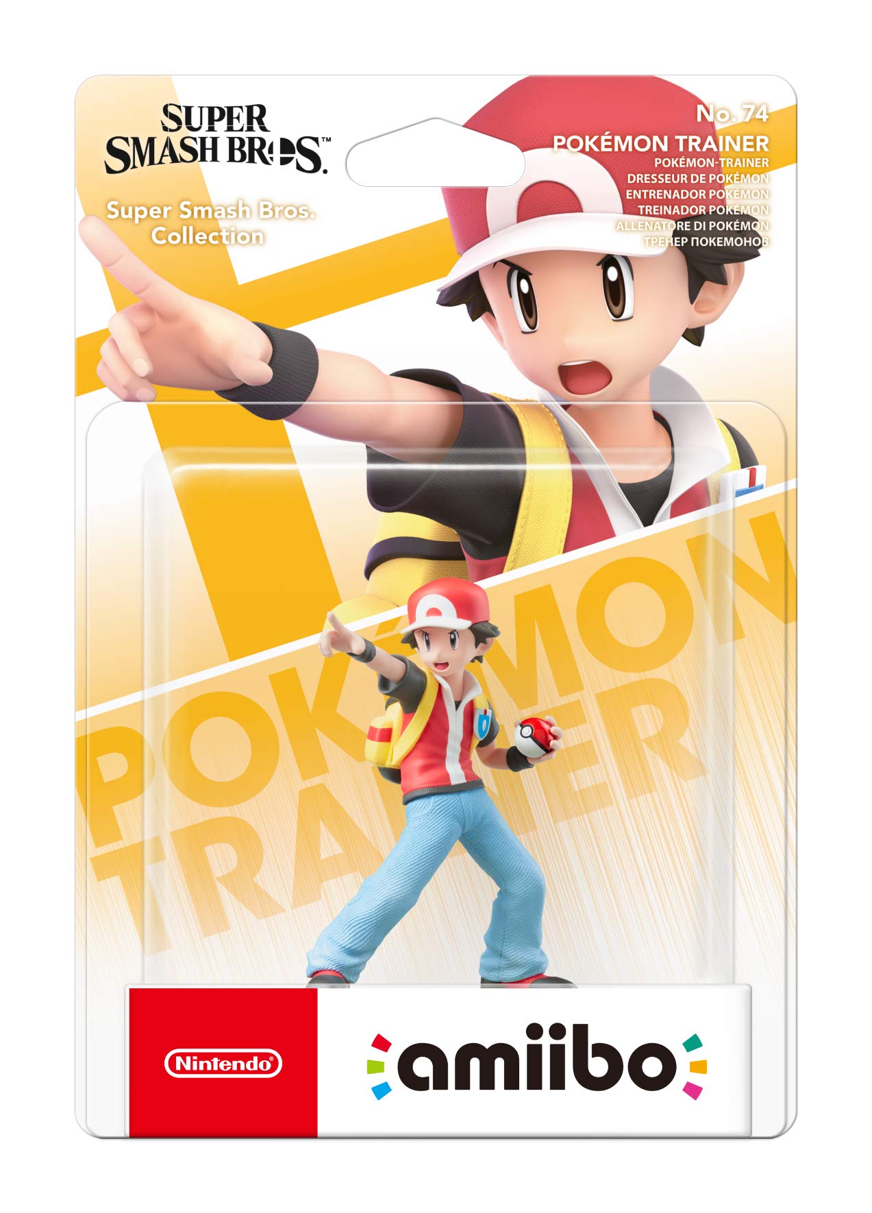 **Pokemon Trainer Amiibo Figure for Nintendo Switch - Compatible with Super Smash Bros Ultimate & Other Games - Perfect for Collectors & Gamers**