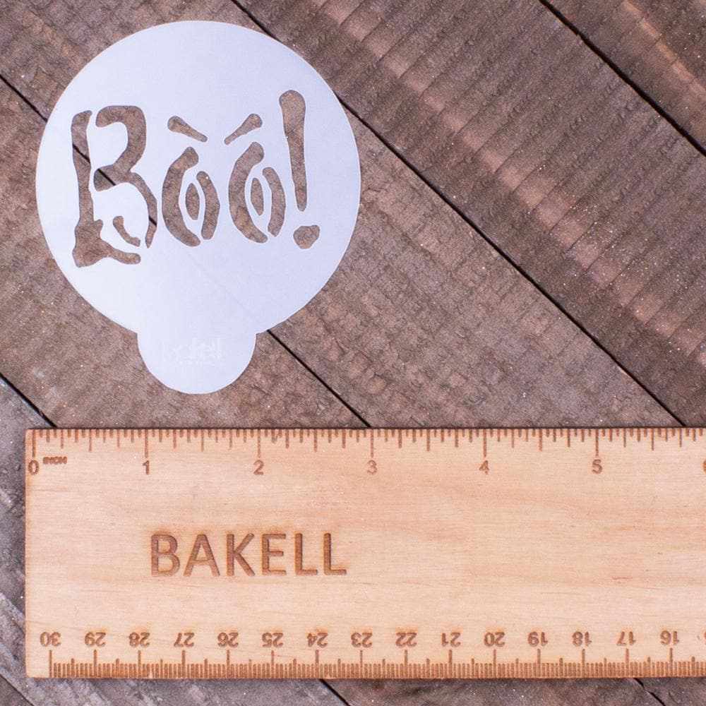 3x3 Round Halloween Cupcake Stencils for Baking Decorations | Bakell® - Perfect for Halloween Parties, Cupcake Decorating & DIY Desserts