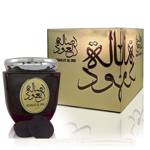 Premium Asaalat Al Oud Bukhoor - Natural Arabian Incense for Home Fragrance & Relaxation - Perfect for Meditation, Prayer Rooms, and Luxury Home Decor