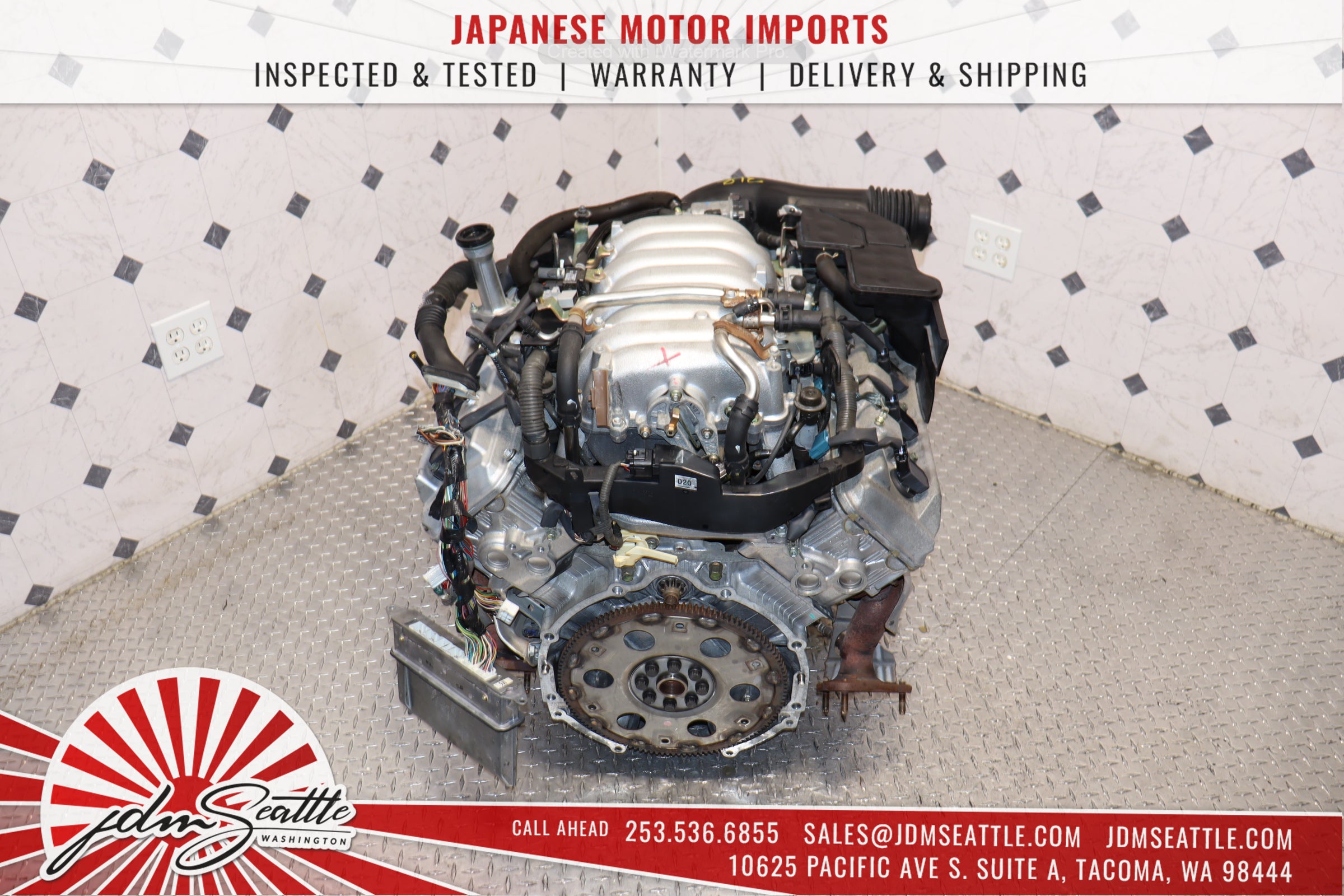 JDM 3UZ FE VVTi 4.3L V8 Engine for 2001-2005 Lexus LS430 GS430 SC430 RWD - High Performance Replacement Engine for Smooth Driving & Racing