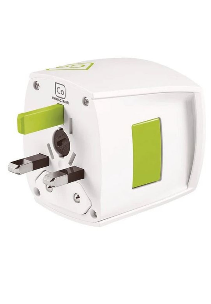 Universal Worldwide Travel Adapter - Compact & Lightweight Power Plug Converter for International Trips (Use in Hotels, Airports, and Abroad)
