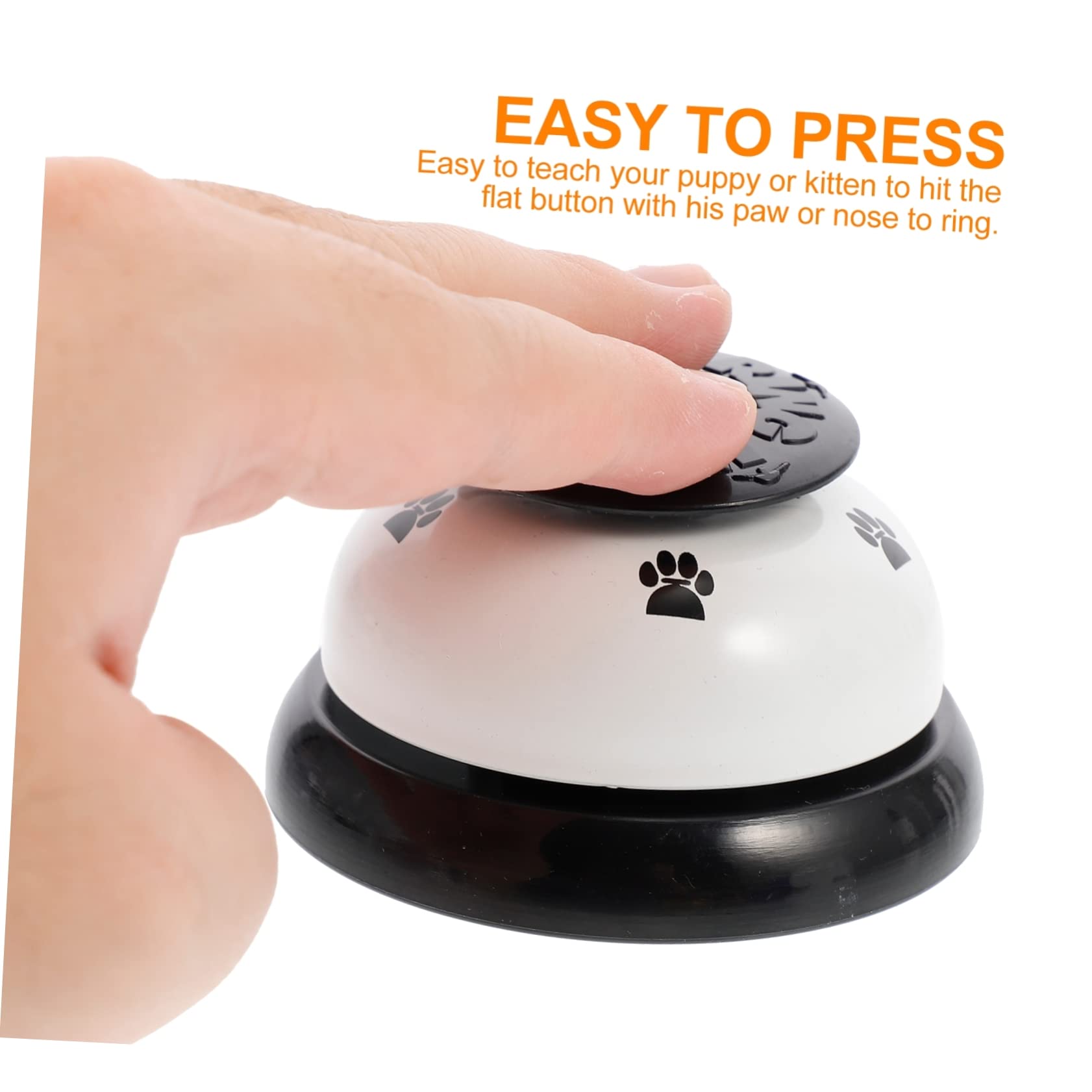 SUPVOX Smart Pet Training Bell - Metal Dog & Cat Doorbell, Classroom Bell, Potty Button, Dinner Bell for Pets - Perfect for Dog Training, Cat Communication & Home Use