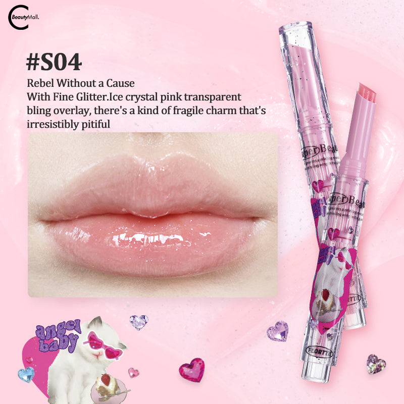 FLORTTE Enchanted Lip Glaze - Hydrating Plumping Lip Gloss with Shine & Moisture | Perfect for Daily Wear, Date Night & Special Occasions