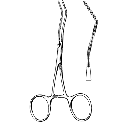 Cooley Neonatal Vascular Clamp 5 52 6985 - Precision Surgical Instrument for Newborn Procedures - Ideal for Pediatric and Neonatal Vascular Surgeries