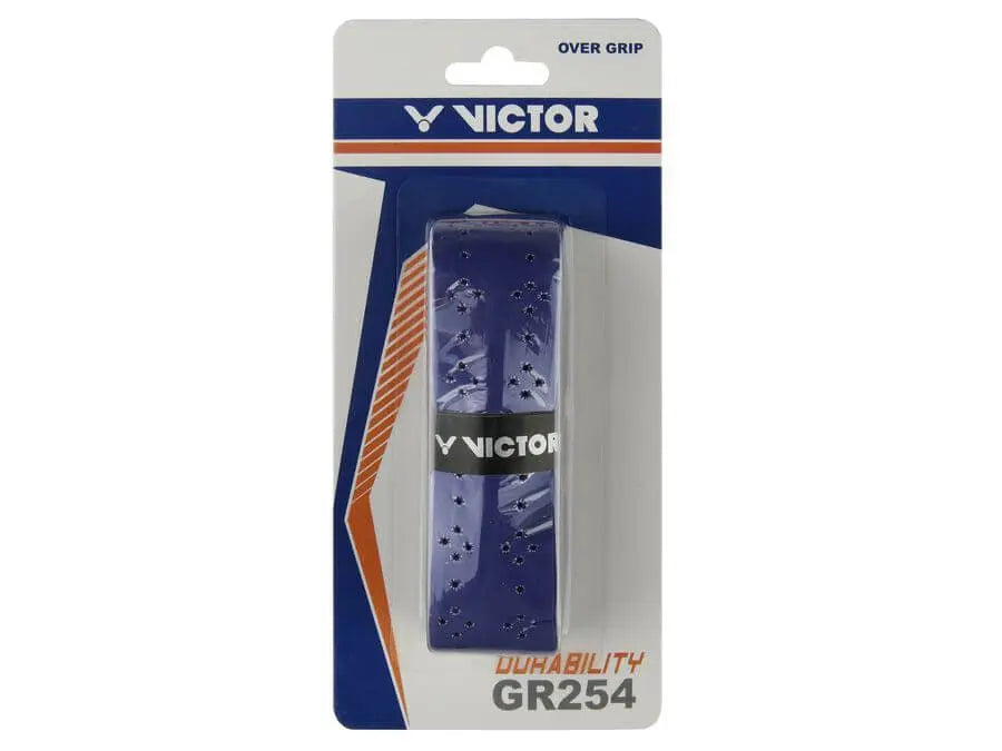 Victor GR254 Tennis Overgrip - Premium Cushioning & Sweat Absorption for Enhanced Performance - Perfect for Tennis, Badminton & Racquetball Players
