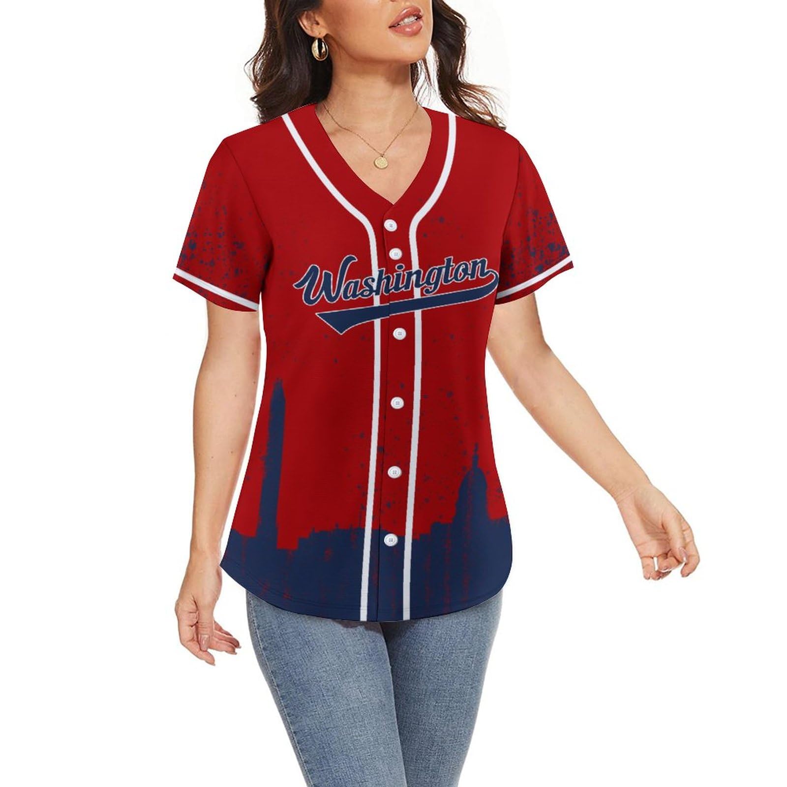 Custom Mom Baseball Jersey - Personalized Graffiti Shirts for Women | Unique Birthday Gifts for Mom | Perfect for Mother's Day, Family Sports Events & Casual Wear