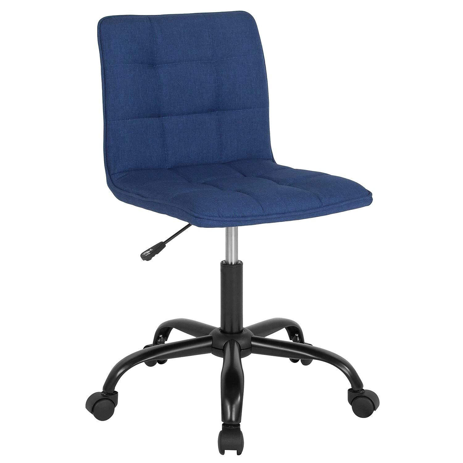 Flash Furniture Sorrento Ergonomic Home & Office Task Chair - Blue Fabric Mesh Back, Adjustable Height, Swivel Base - Perfect for Work, Study & Gaming