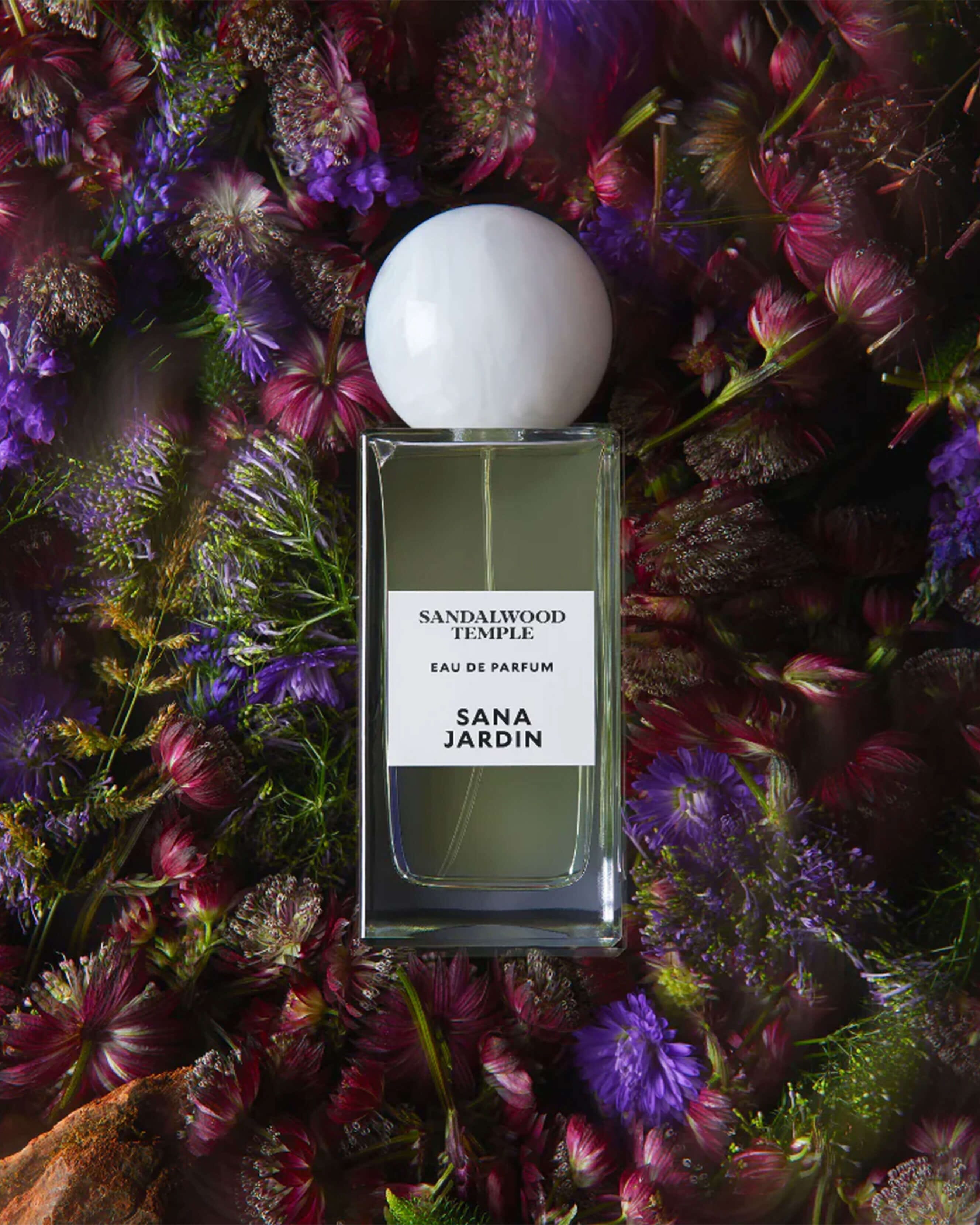 Premium Sandalwood Temple Eau De Parfum for Men & Women - Long-Lasting Luxury Fragrance for Date Night, Special Occasions & Daily Wear
