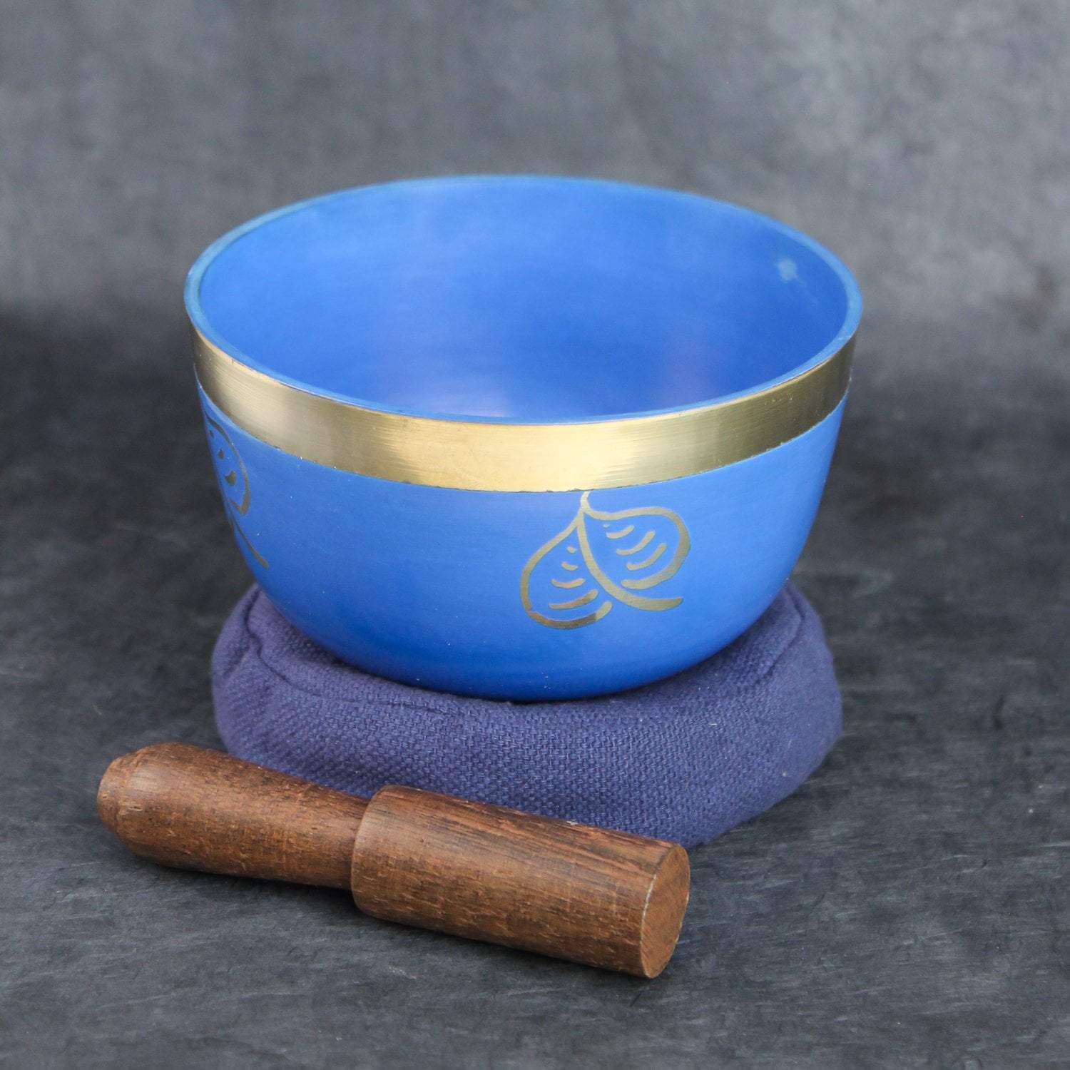 Authentic Blue Bodhi Tibetan Singing Bowl - Handcrafted Meditation Bowl for Yoga, Mindfulness & Sound Healing Therapy | Perfect for Relaxation, Stress Relief & Spiritual Practice