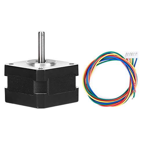 High Torque 17HS4401 Stepper Motor for 3D Printers - 1.8° Step Angle, 4-Wire NEMA 17 Alloy Motor with 4-Pin Cable - Perfect for DIY 3D Printing, CNC Machines, Textile Equipment & Industrial Automation Projects