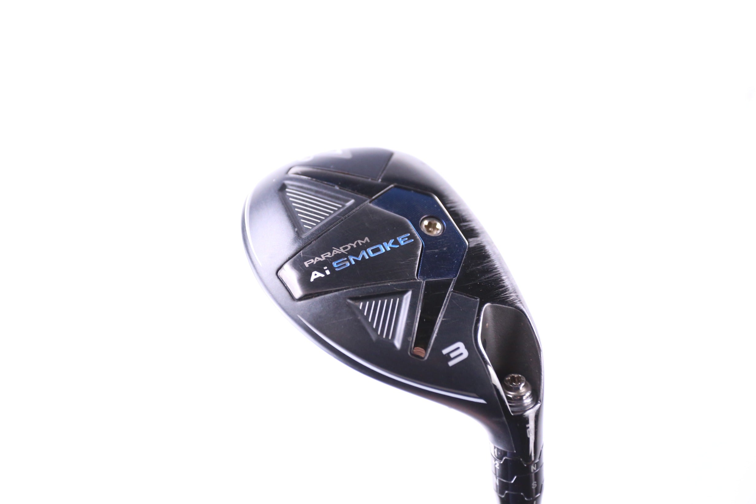 Used Callaway Paradym Ai Smoke 3H Hybrid Golf Club - 18° Right Handed Senior Flex - Perfect for High Launch & Forgiveness on Fairways & Roughs