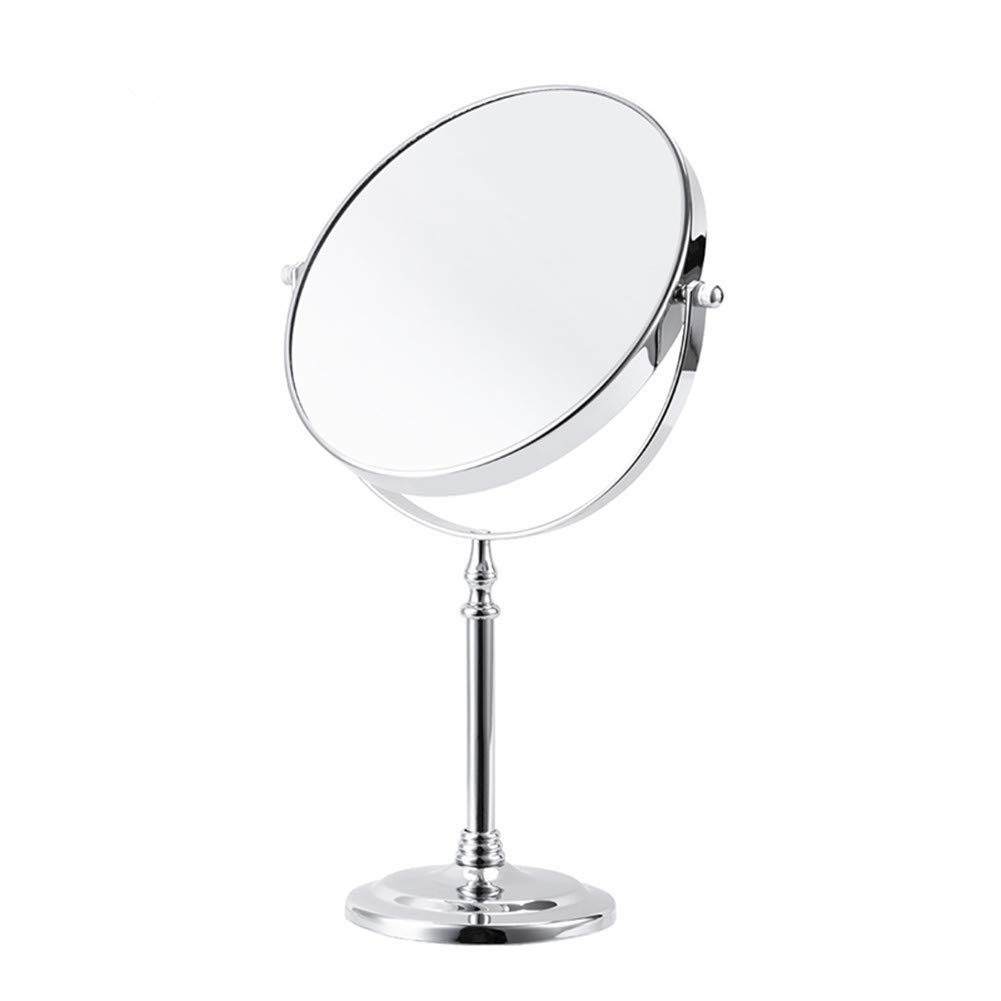 Double Sided Makeup Mirror with 3X Magnification - Vanity Cosmetic Mirror for Bedroom, Bathroom & Desktop - Perfect for Makeup Application, Skincare Routine & Grooming