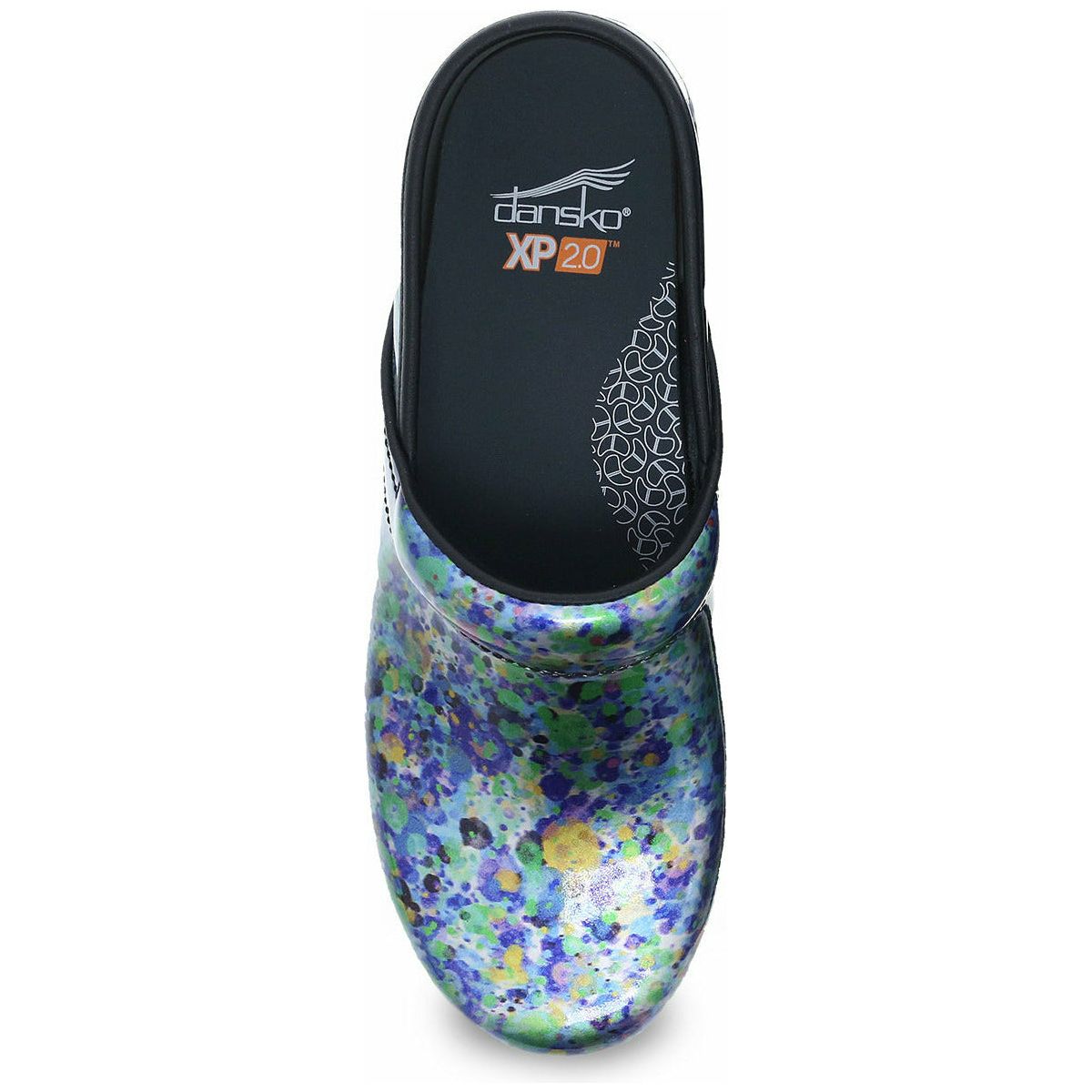 DANSKO XP 2.0 Patent Leather Professional Clogs - Non-Slip Work Shoes for Nurses & Chefs (Final Sale) | Comfortable Slip-Resistant Footwear for Healthcare, Restaurant & Kitchen Workers