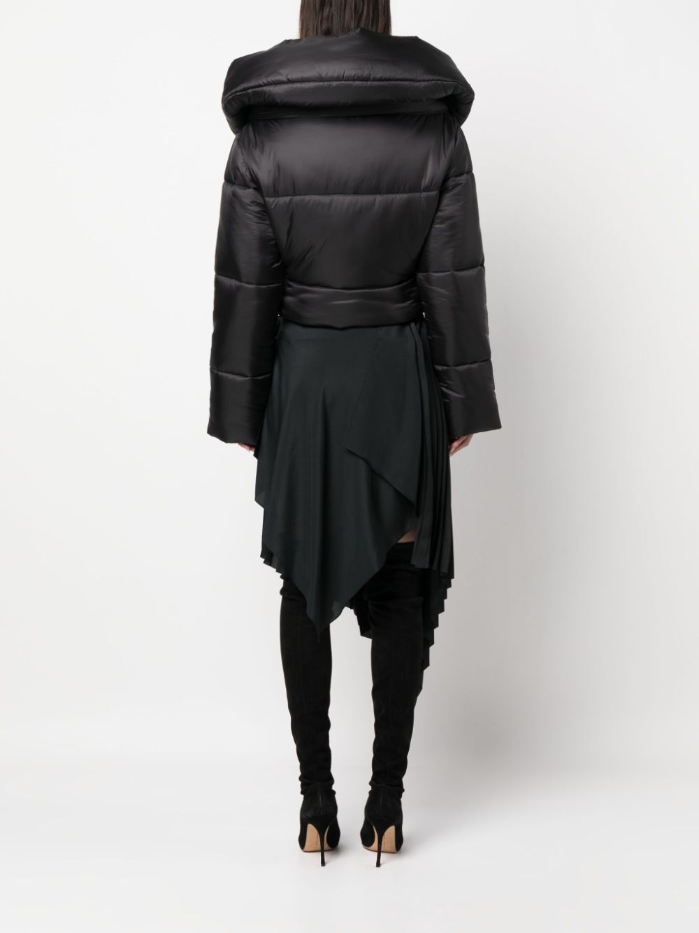 Alaia Black Coats for Women - Stylish Winter Outerwear for Casual & Formal Occasions
