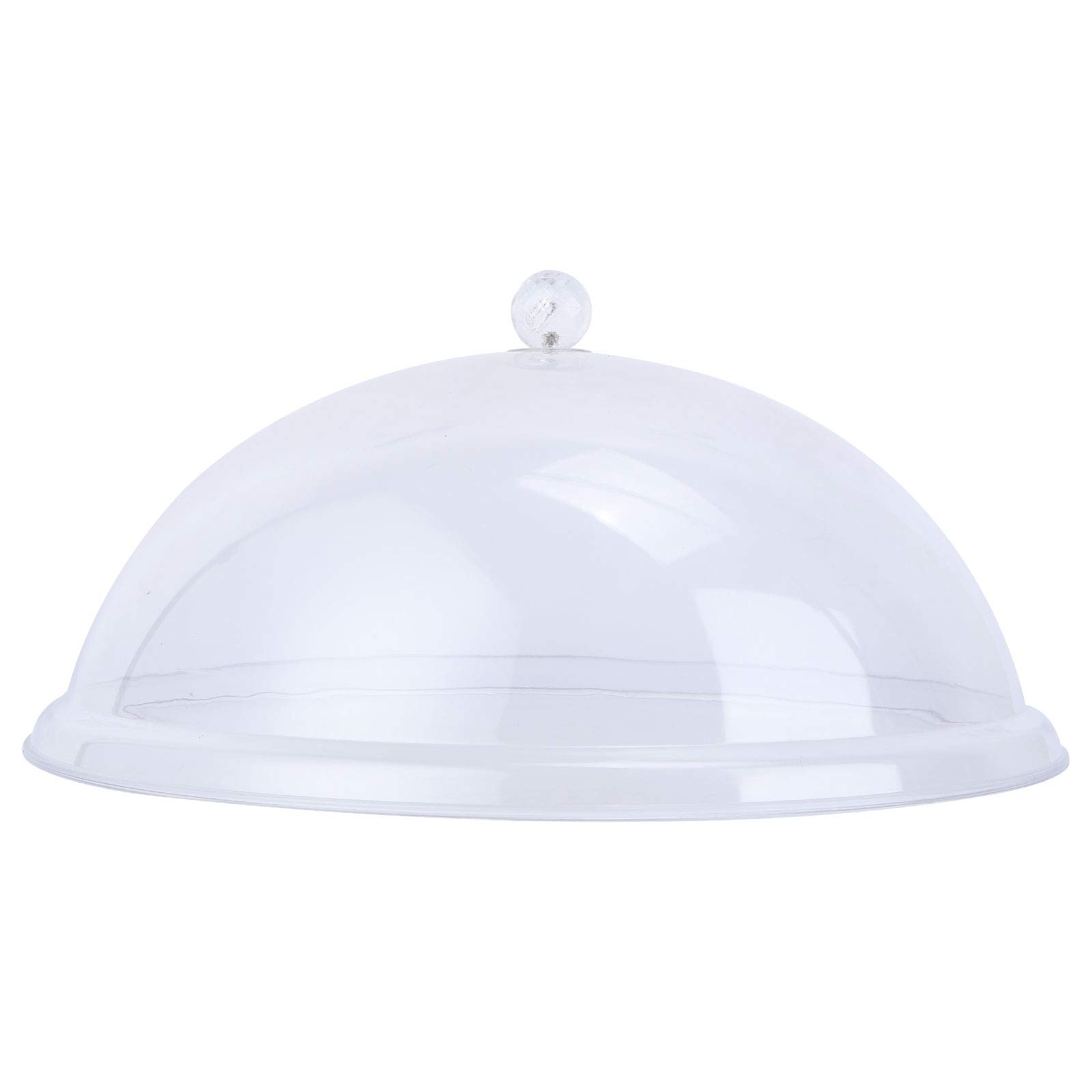 DOITOOL 8-Inch Clear Acrylic Food Cover Tent - Round Transparent Dust Protector for Cakes, Pastries, Desserts - Perfect for Bakeries, Parties & Home Kitchen Use