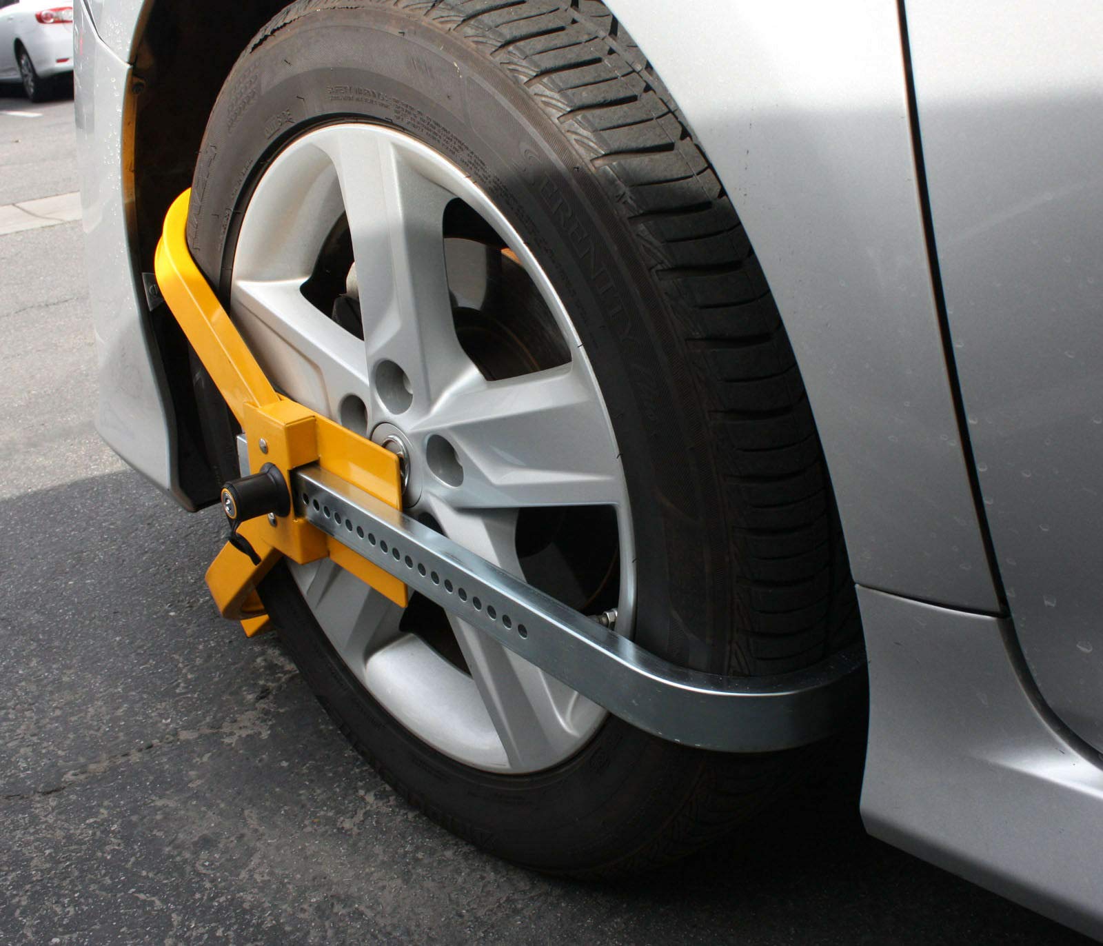 Wheel Lock Clamp Boot - Heavy Duty Tire Claw for Trailers, Cars & Trucks | Anti-Theft Towing Device for Vehicle Security | Perfect for Parking Enforcement & Theft Prevention