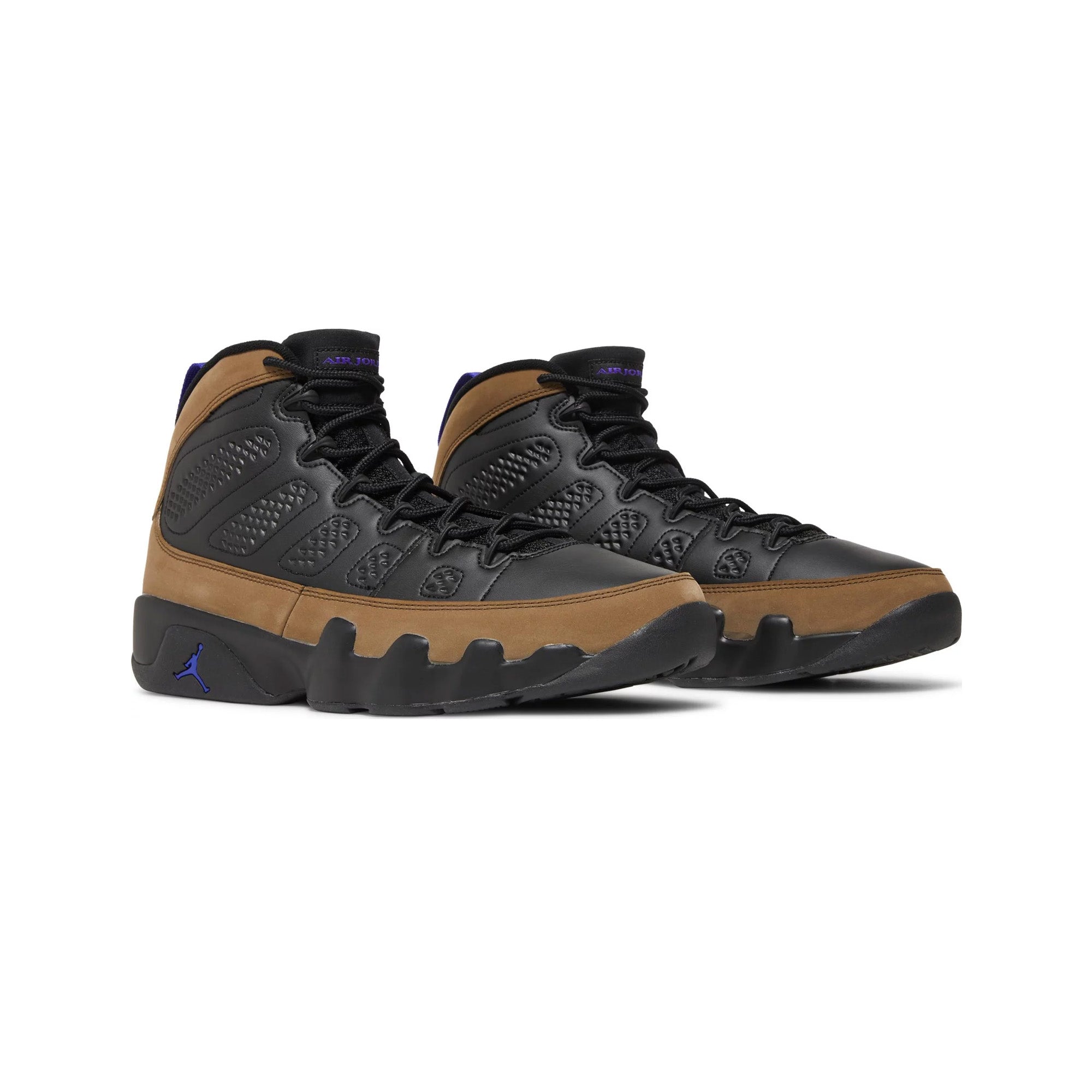 Air Jordan 9 Retro 'Light Olive Concord' Basketball Shoes (2023) - Men's High-Top Sneakers for Casual Wear & Street Style