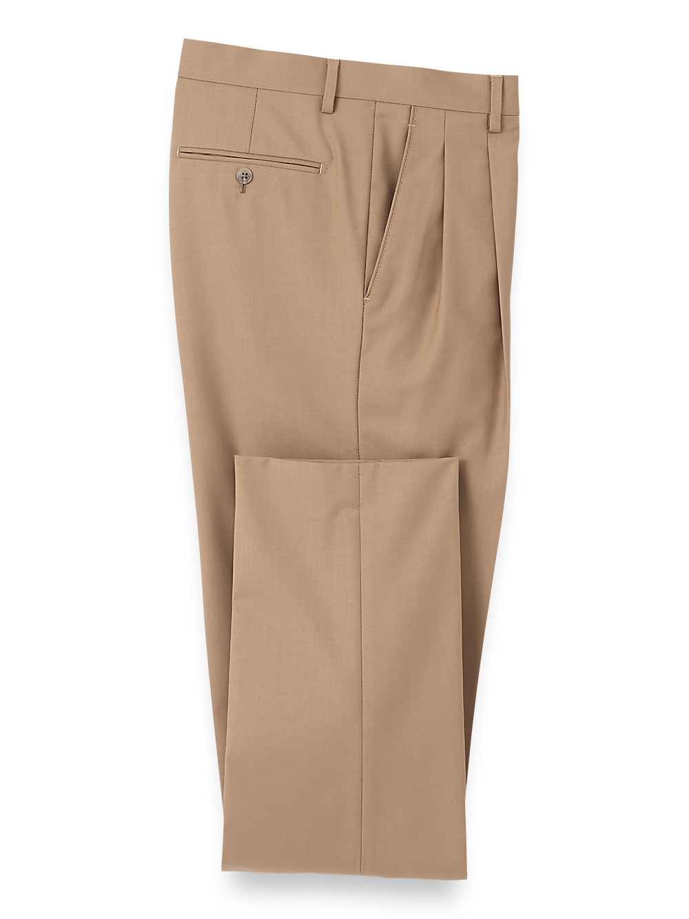 Stylish Travel Pleated Pants in Camel Color - Comfortable & Versatile for Women's Casual Wear, Business Trips, and Outdoor Adventures